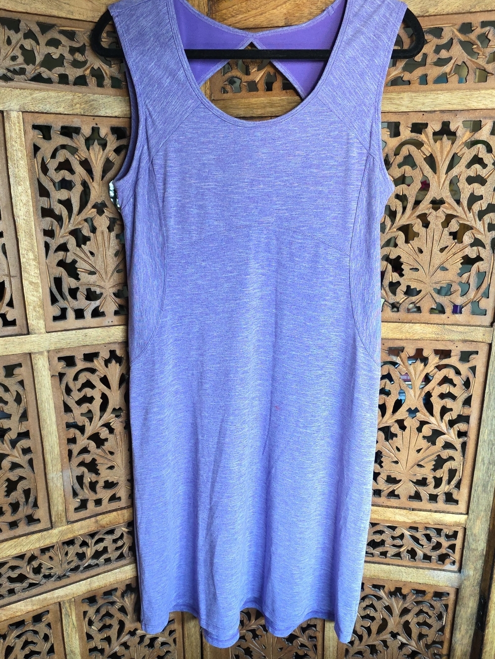 Prana Purple Heathered Tank Top